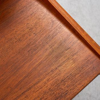 JOHN TEXMON, A teak veneered 'Ola-pulten' desk with bookcase, Blindheim Møbelfabrikk, 1950's.