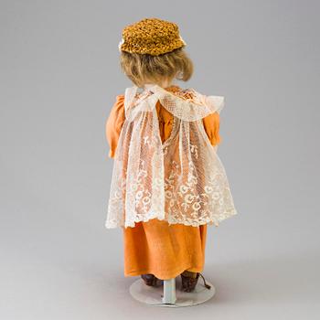 A bisque headed doll 949 by Simon & Halbig, Germany, late 19th century.