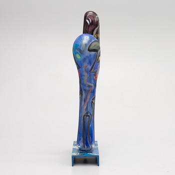 Ulrica Hydman Vallien, a sculpture, unique, Kosta Boda.