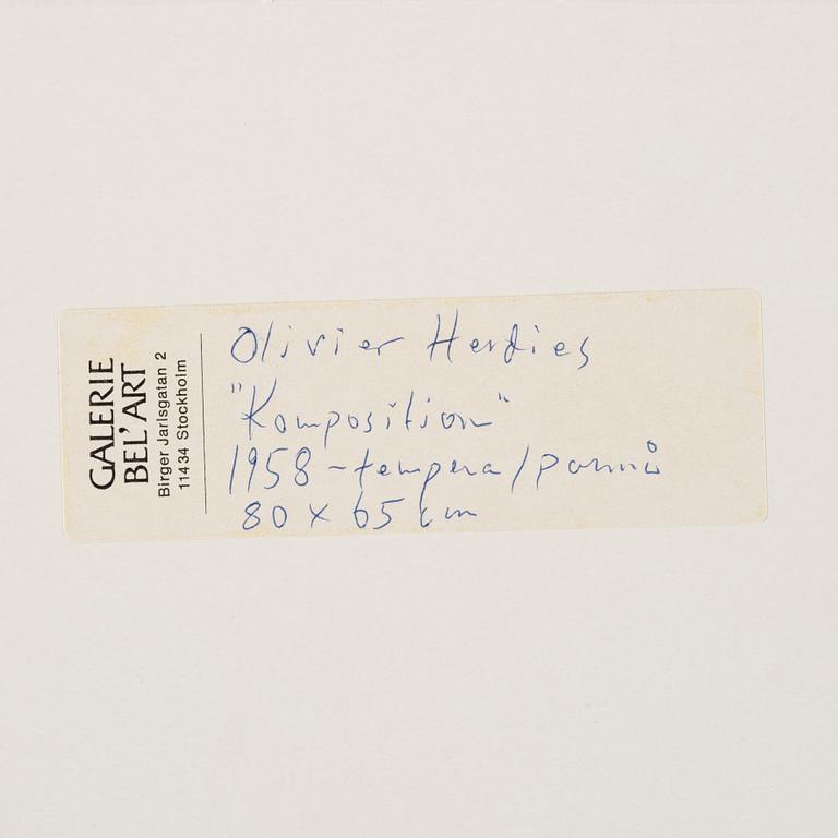 Olivier Herdies, "Komposition".