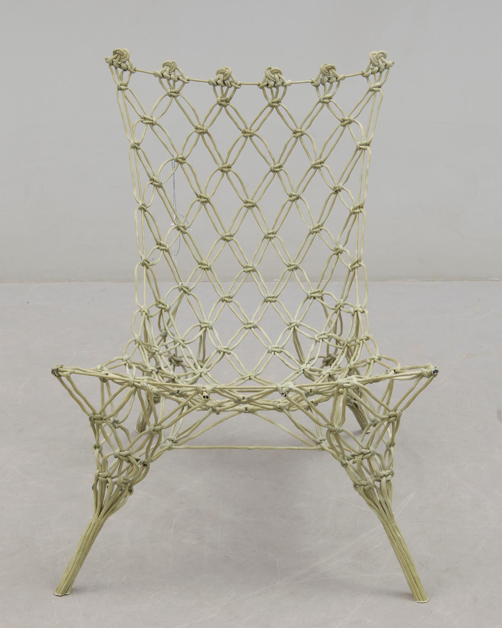 MARCEL WANDERS "Knotted Chair", Cappellini, Italien.