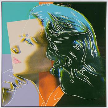 Andy Warhol, "Herself", ur: "Three portraits of Ingrid Bergman".