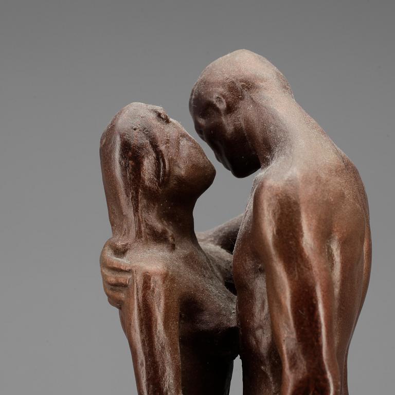 GUDMAR OLOVSON, skulptur, bronserad konstmassa, signerad.