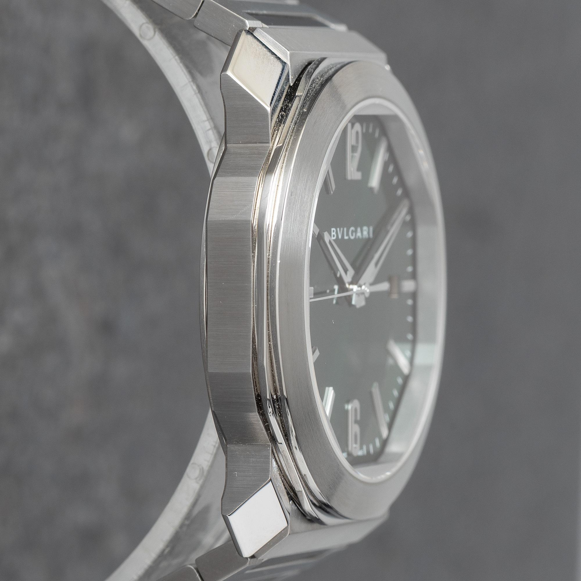 Bulgari, Octo Roma, "Green Dial”, "MEA Market", ca 2021.