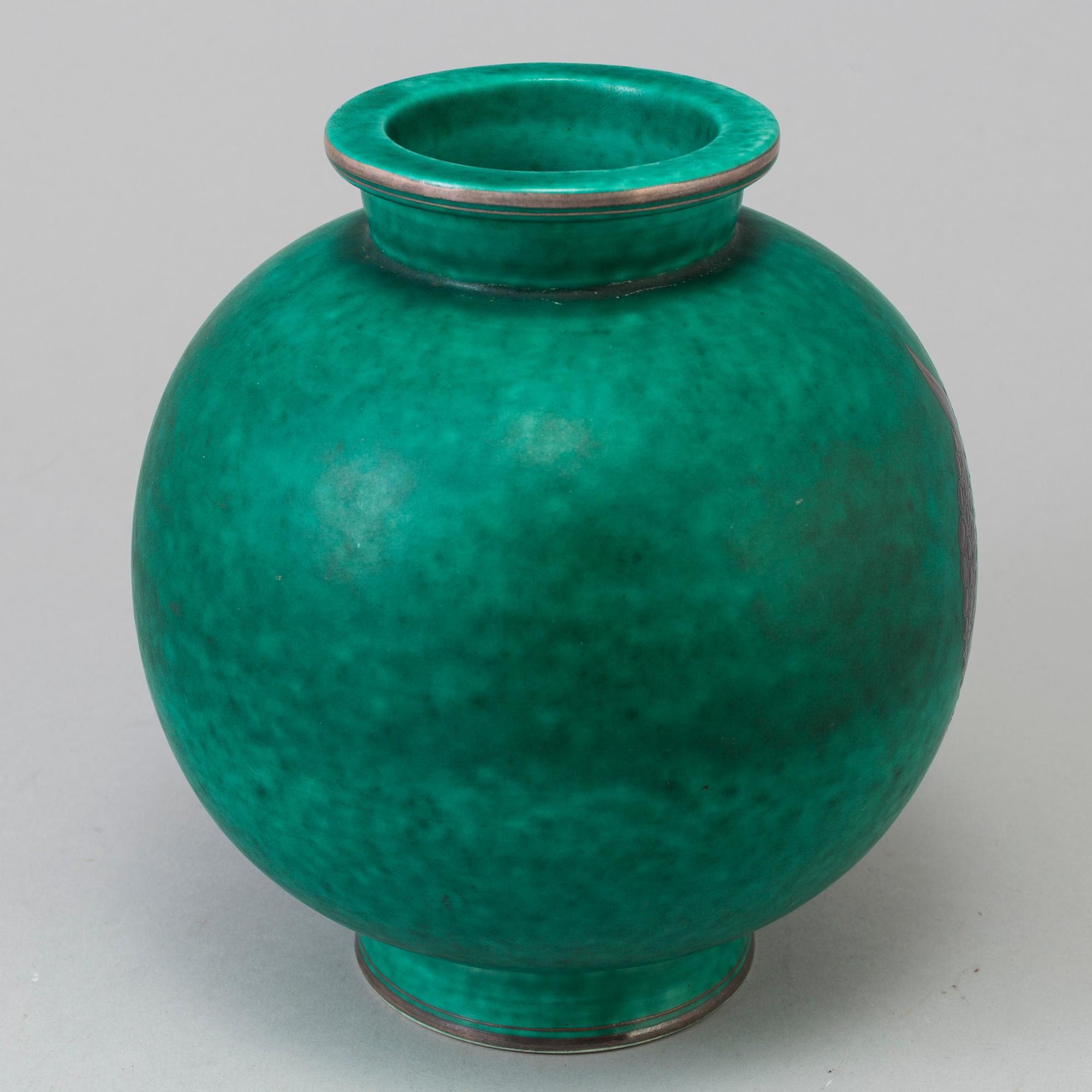 WILHELM KÅGE, vas, stengods,"Argenta", Gustavsberg 1943.