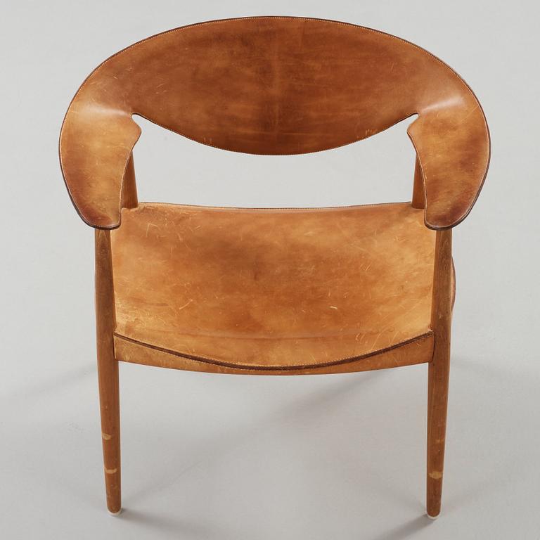 An Aksel Bender Madsen & Ejner Larsen 'Metropolitan Chair' by Willy Beck, Denmark 1950-60's.