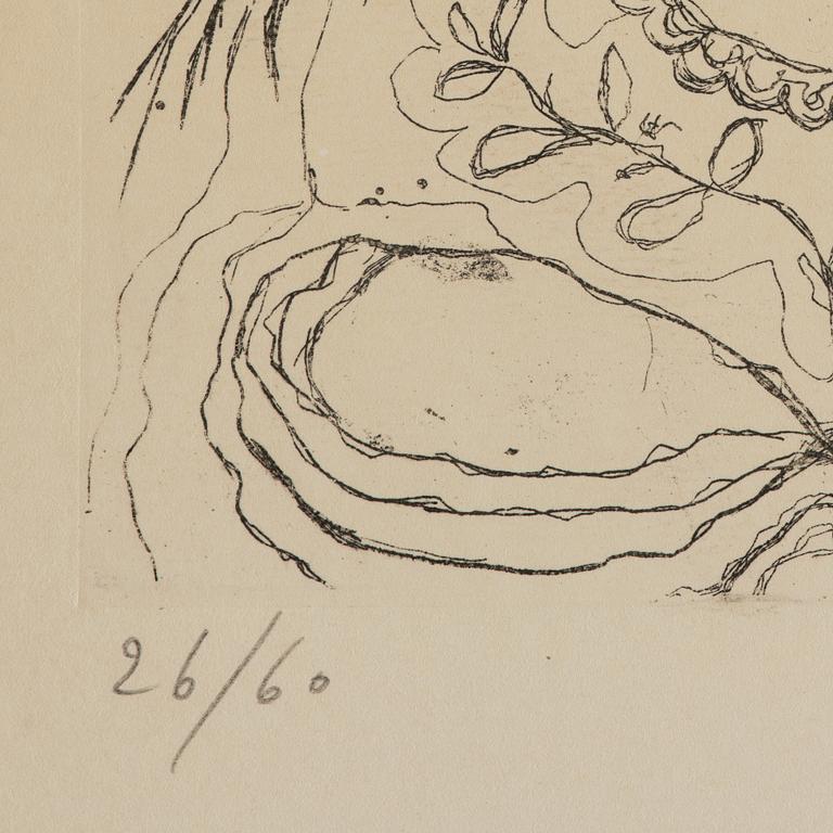 Enrico Baj, "Garofano".