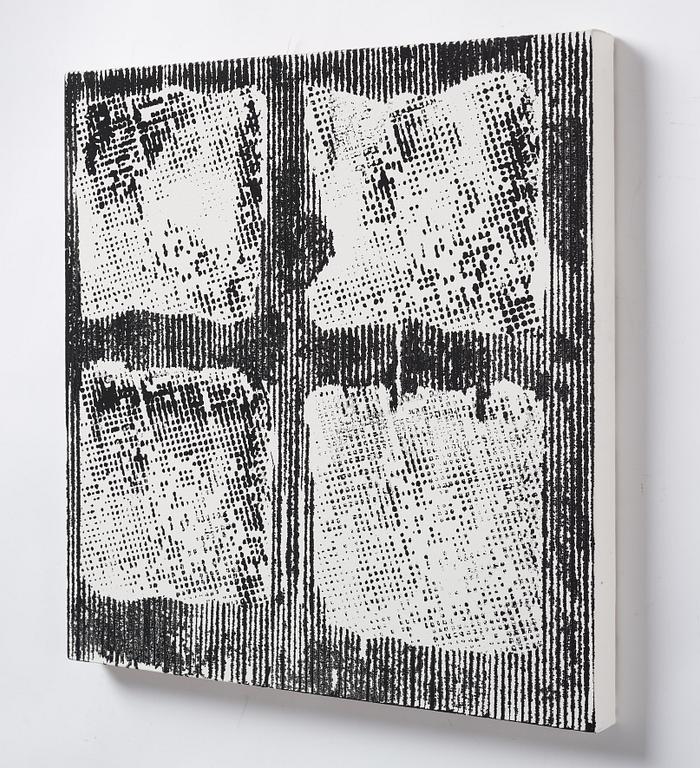 Steve di Benedetto, akryl på duk, signerad och daterad 1990 a tergo.