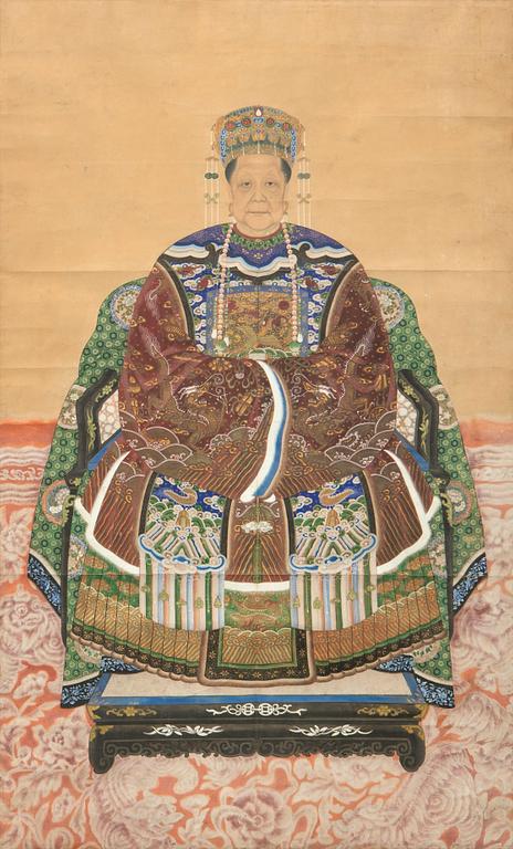 Ancestor portrait, China, 18th/19th century.