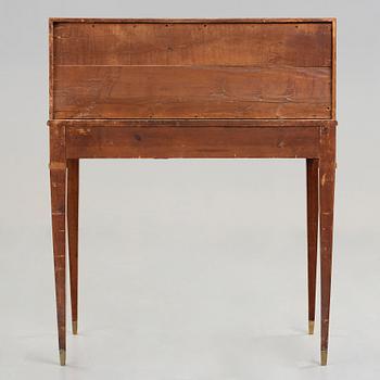 SEKRETÄR, av Georg Haupt (mästare i Stockholm 1770-1784), ej signerad, Gustaviansk.