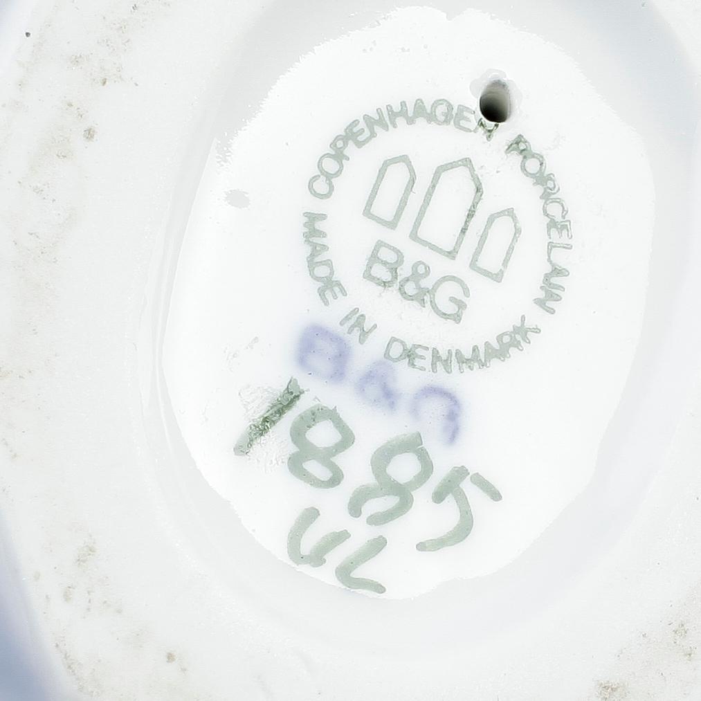 FIGURINER, 9 st, porslin, Bing & Gröndahl, Danmark 1900-tal.