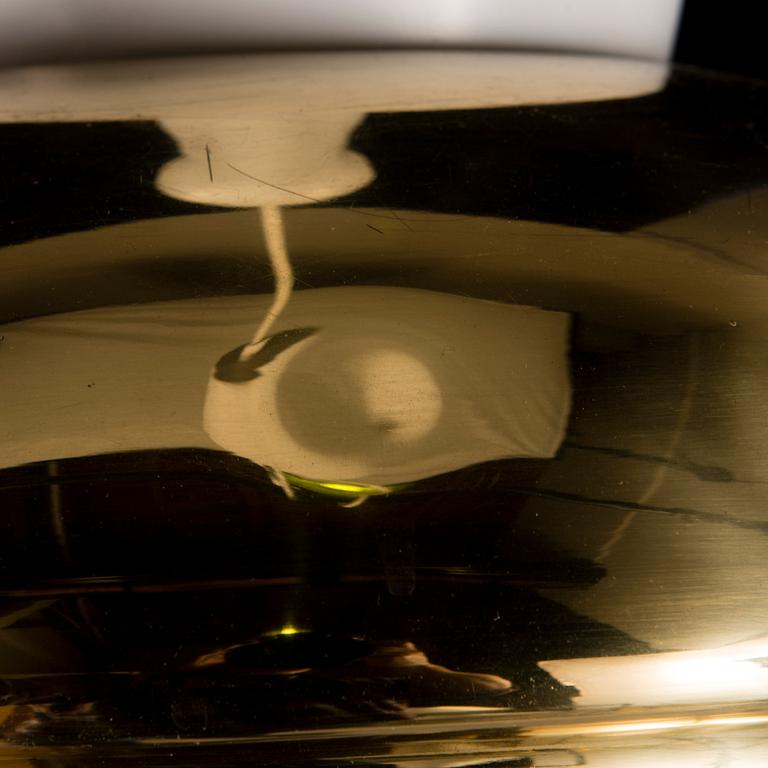 ALVAR AALTO, A pendant 'A335B' ceiling light for Valaistustyö, Finland.