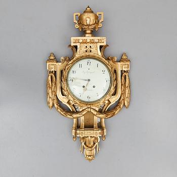 VÄGGPENDYL, gustaviansk stil, 1900-talets första hälft.