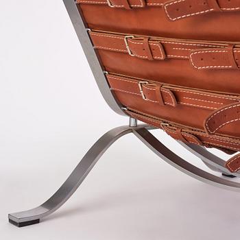 Arne Norell, an 'Ari' easy chair and ottoman, Norell Möbel AB, Sweden.