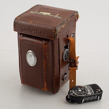 Rollieflex, medium format camera, 1960s.