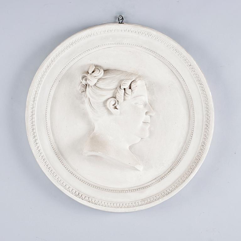 JOHAN TOBIAS SERGEL, efter, relief, gips. 1800-tal.