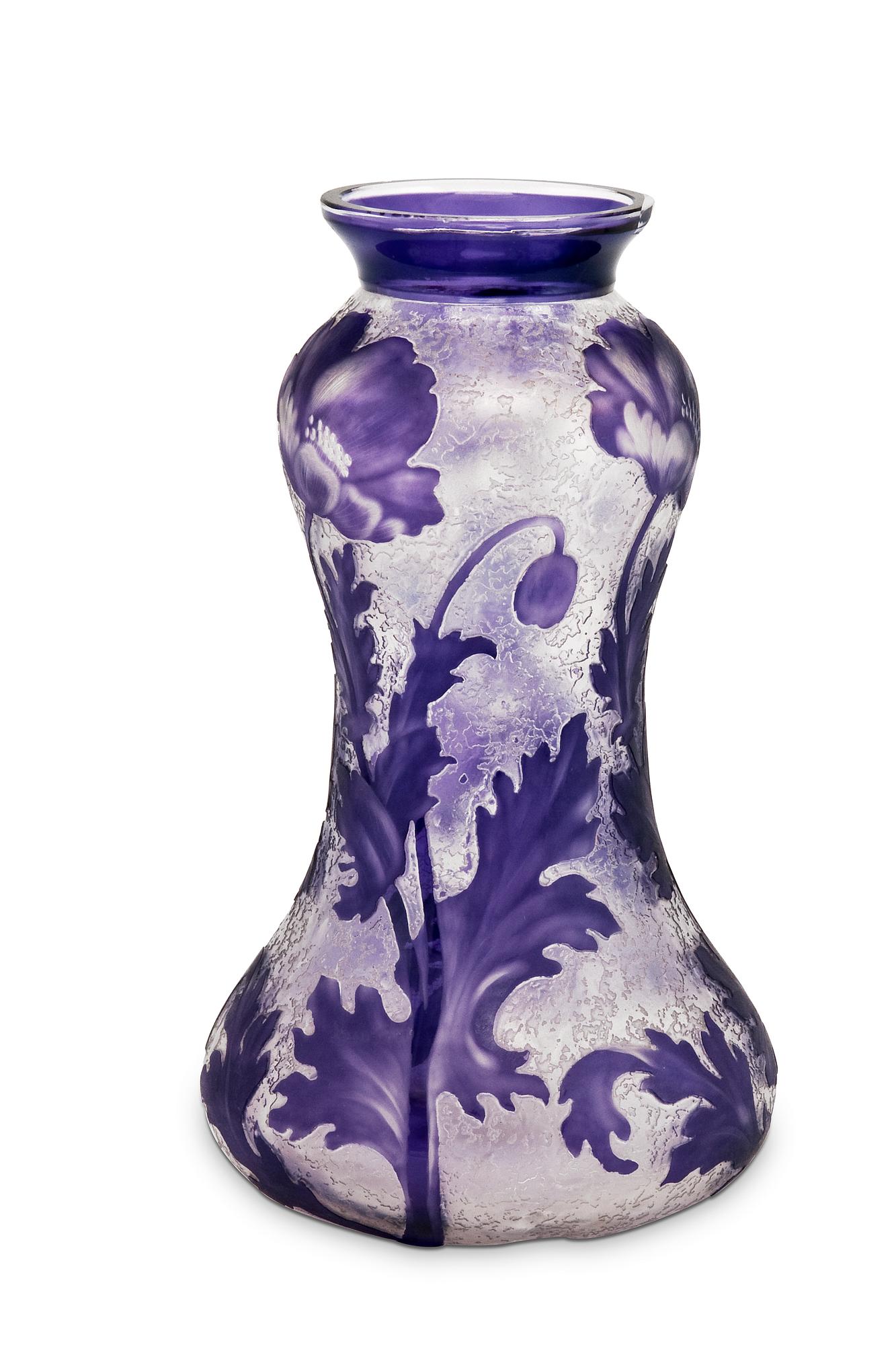 Camille Renard, VAL SAINT LAMBERT VASE.