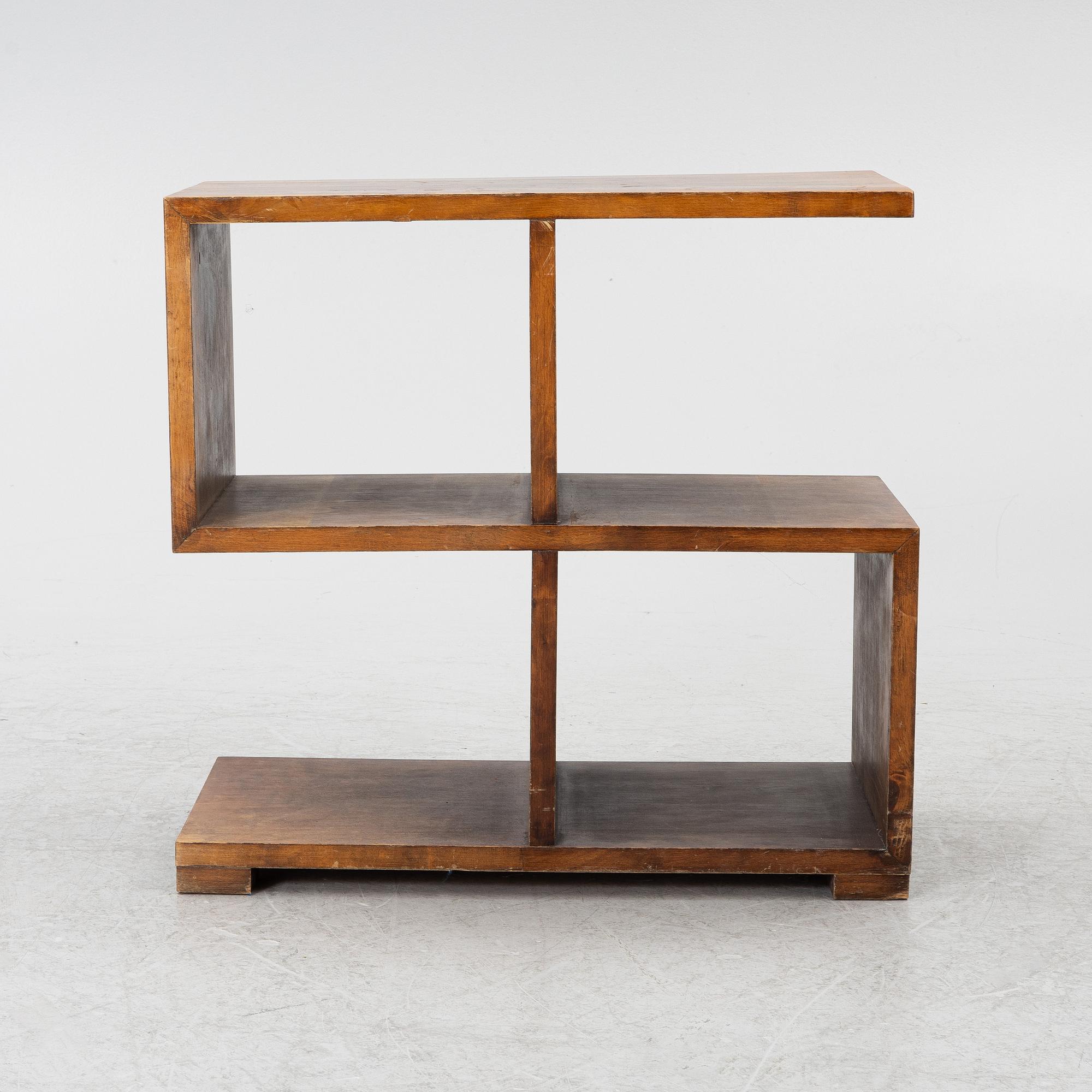 Floor shelf, functionalist, 1930s/40s.