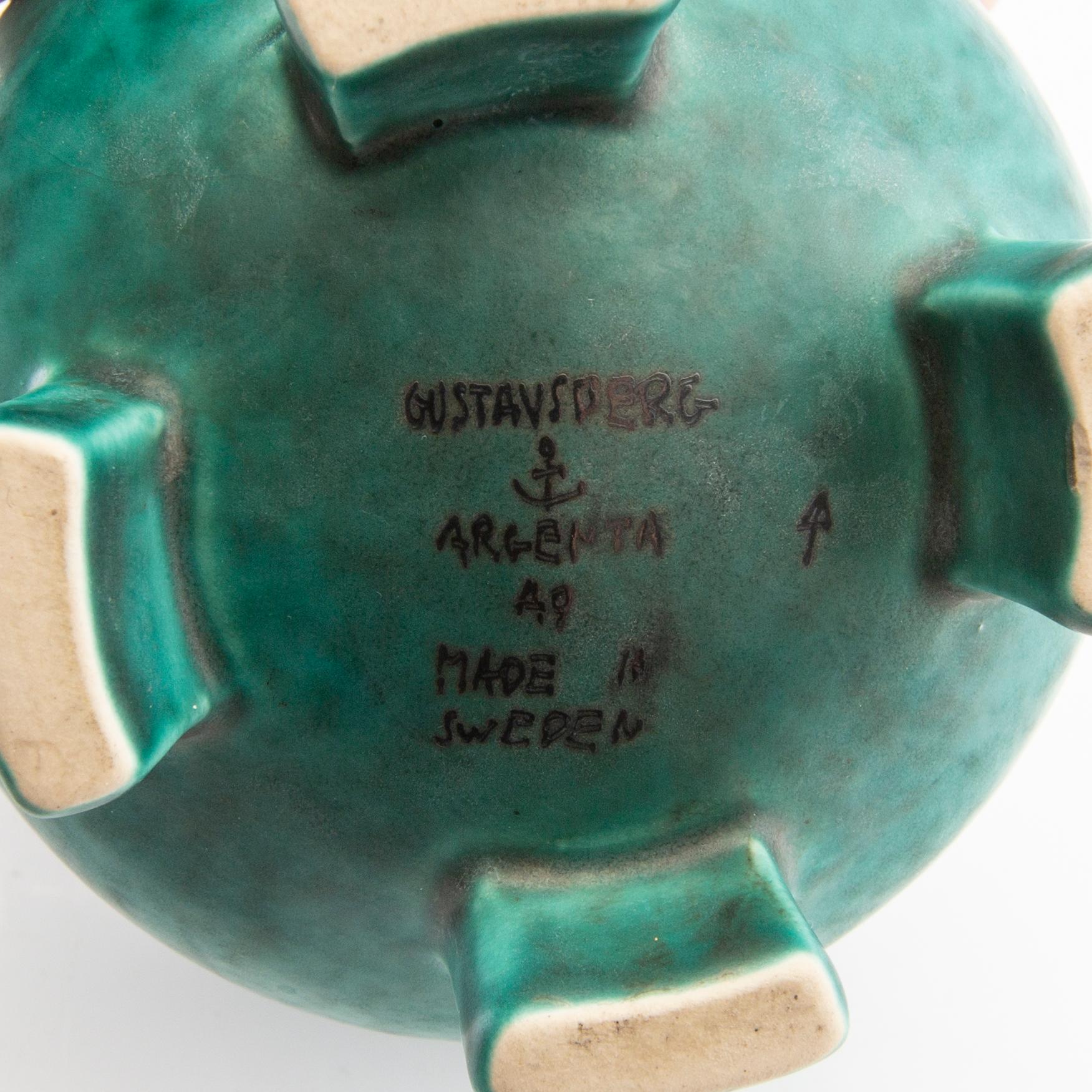 Wilhelm Kåge, vas "Argenta", Gustavsberg 1951.