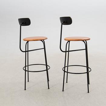 Afteroom, bar stools, a pair, "Counter Chair" Audo, Denmark.