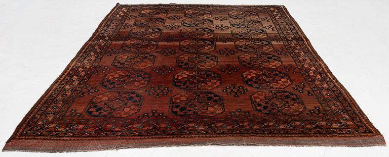 Matta, Turkmen, semiantik, ca 330 x 258 cm.