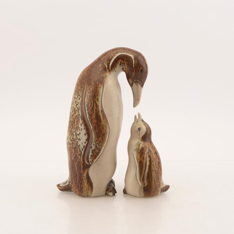 Gunnar Nylund, a signed two parts stoneware figurine Rörstrand.