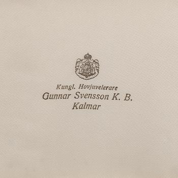 PARTI SILVER, 29 delar, bl.a MAB, Stockholm, 1938. Totalvikt ca 349 g.