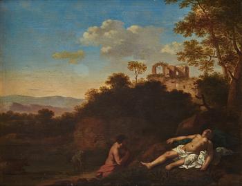 484. Cornelis van Poelenburgh, Venus och Mars.
