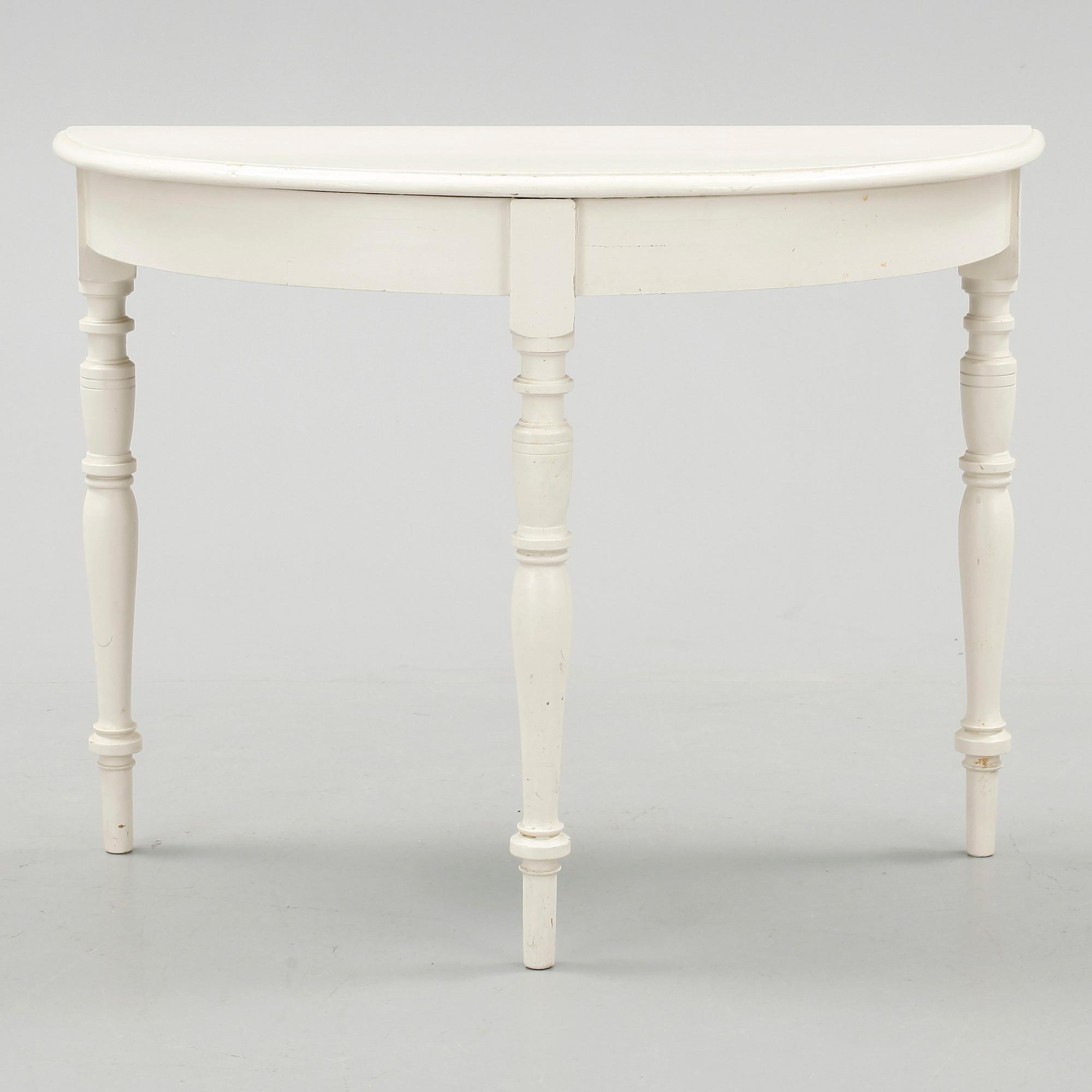 MÅNBORD / KONSOLBORD, 1800-talets slut.