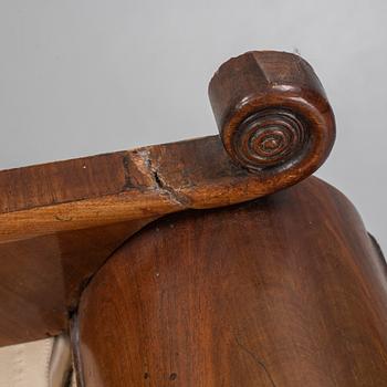 A empire style sofa, 19th Century.