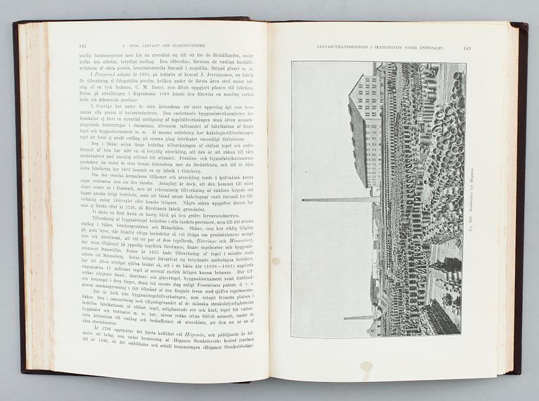 UPPFINNINGARNAS BOK, AB Hiertas bokförlag 1898-1907, 10 volymer.