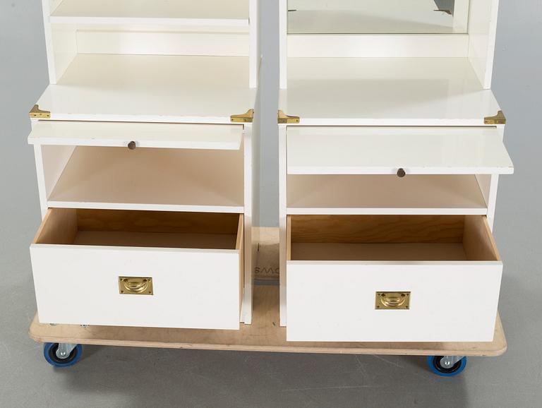 A pair of shelves, second half of the 20th century.