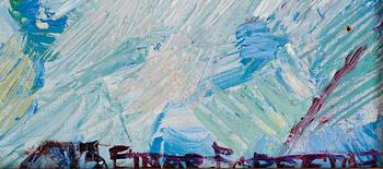 Einar Forseth, Still life with fruit bowl.