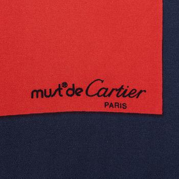 Cartier, scarf.