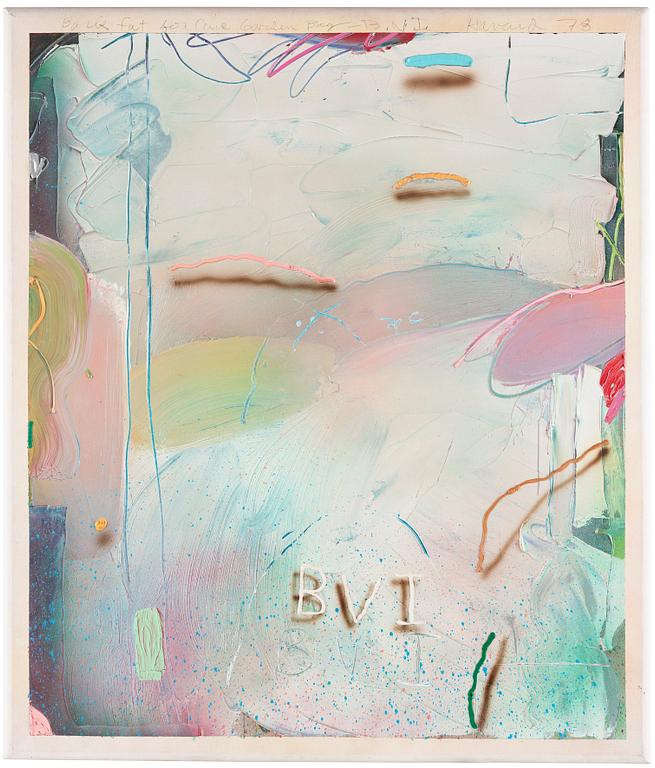 James Havard, "Back Fat For Cane Garden Bay BVI".