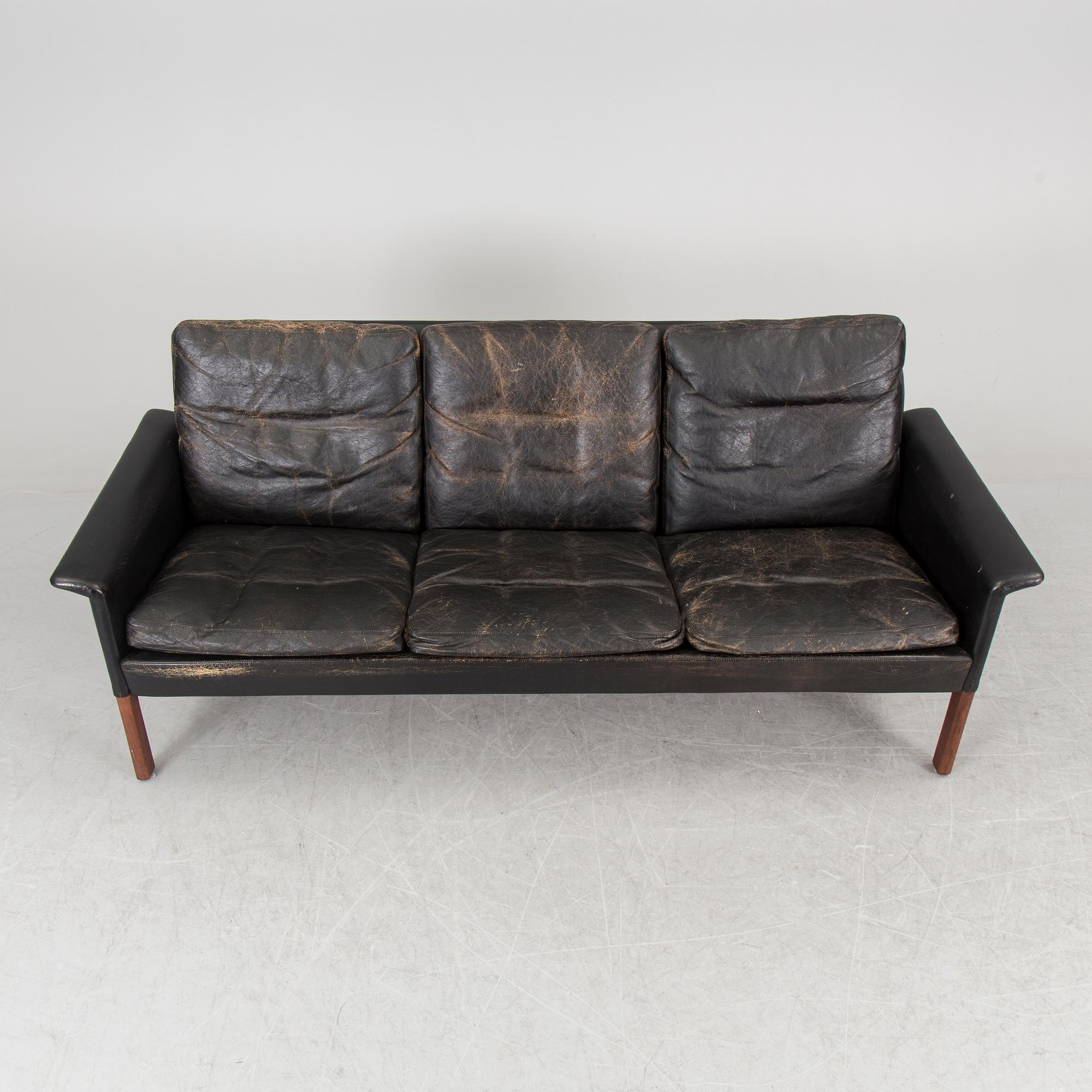 SOFFGRUPP, 4 delar, Hans Olsen, CS Möbler, Danmark, 1950/60-tal.