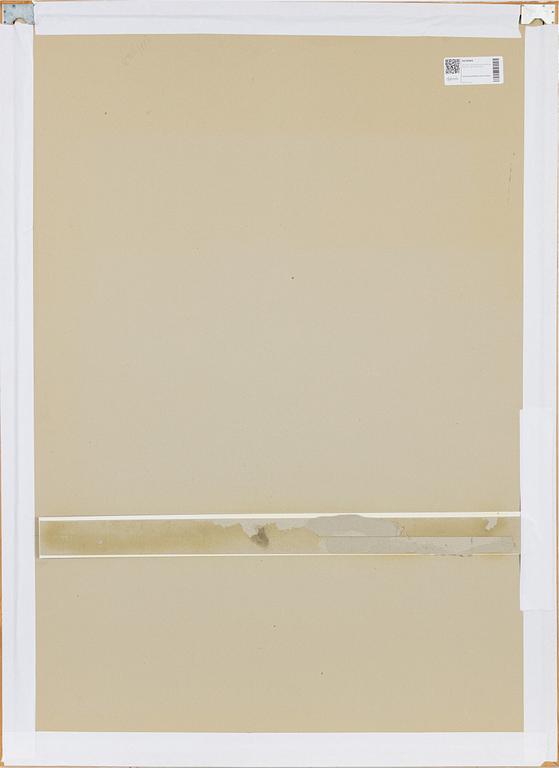 Jim Dine, etching with hand-coloring, 1974-76, signed 10/30.