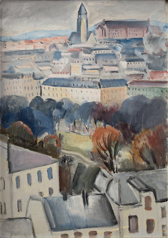 Arthur Percy, View over Gothenburg.