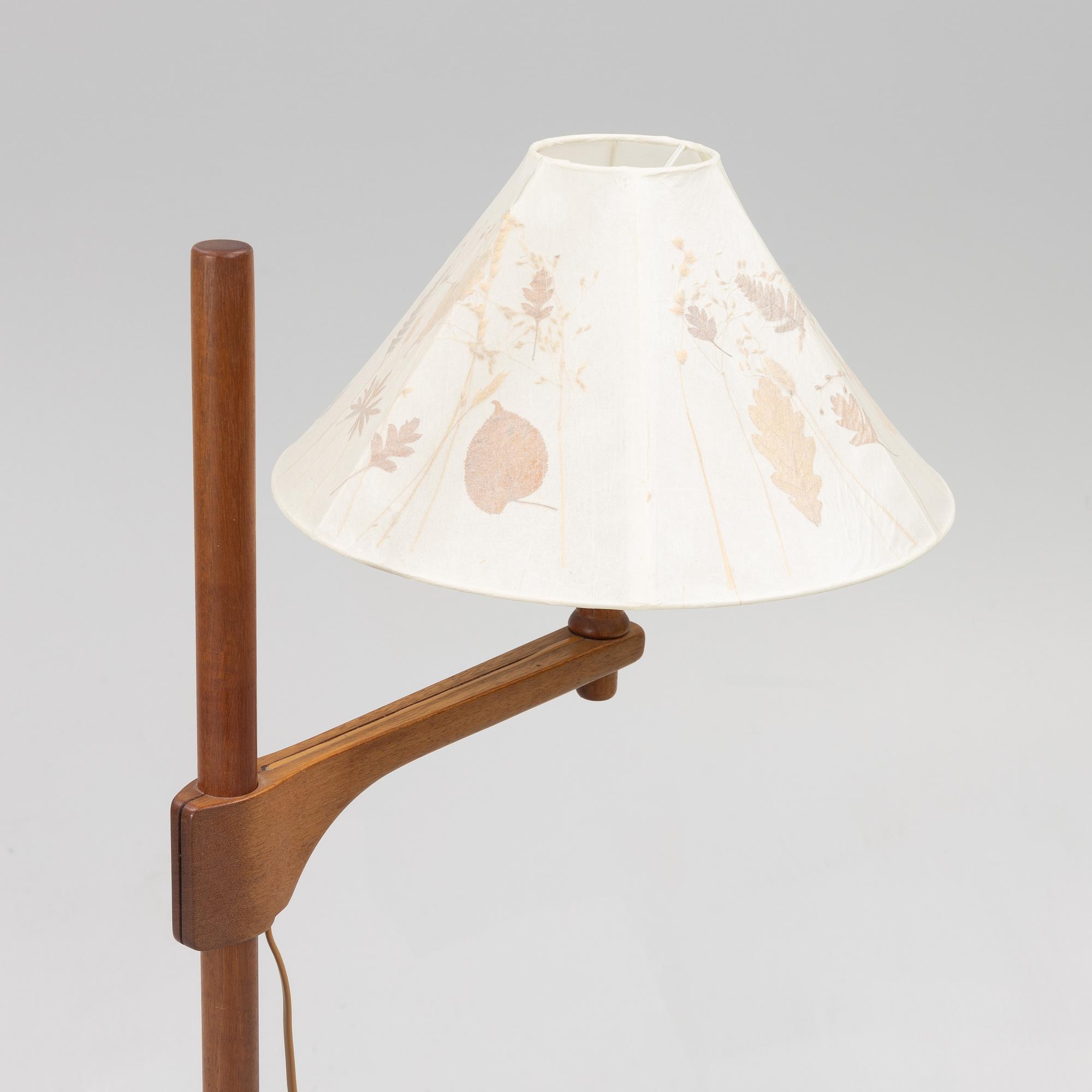 Carl Malmsten, floor lamp, "Staken", second half of the 20th century.