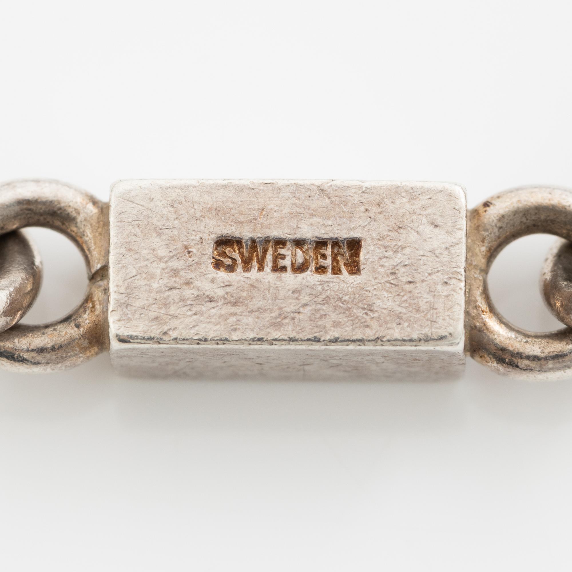Wiwen Nilsson, bracelet, silver, stick links.