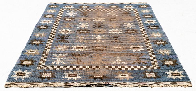 Märta Måås-Fjetterström, matta, rya, signerad MMF, ca 193 x 112 cm.