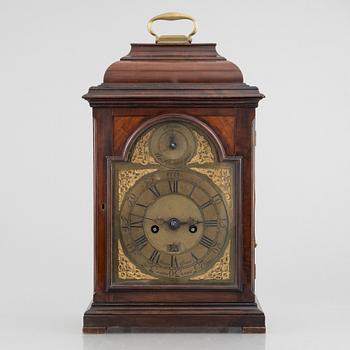 A bracket clock, signed Peter Green, Apenrade. Denmark, 18th century.