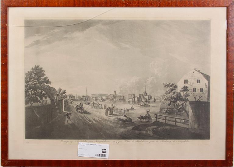 PARTI GRAVYRER, 3 st, 1800-tal.