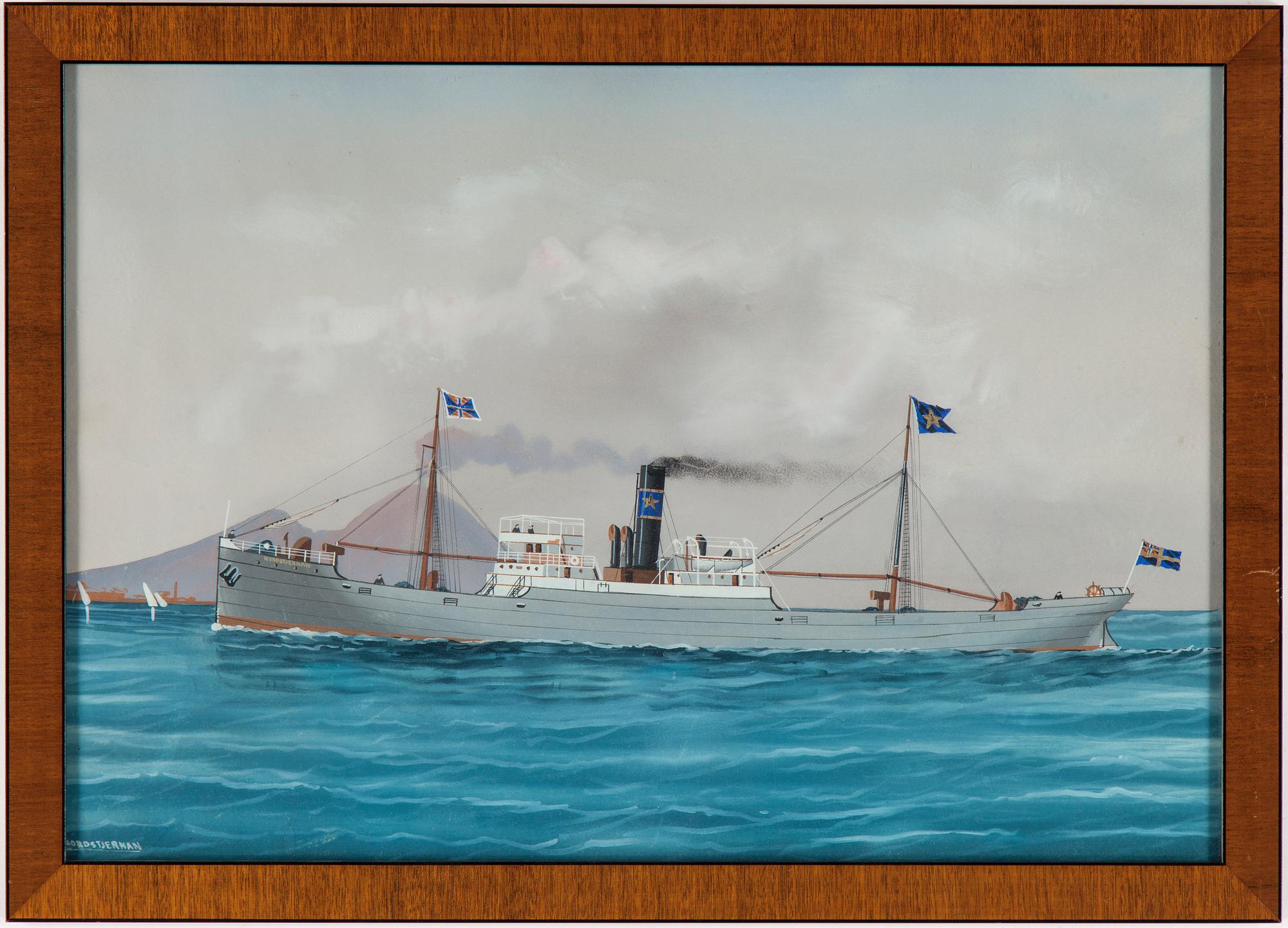 OKÄND KONSTNÄR 1800/1900-TAL, Ett par, Gouacher, den ena signerad AJ?.