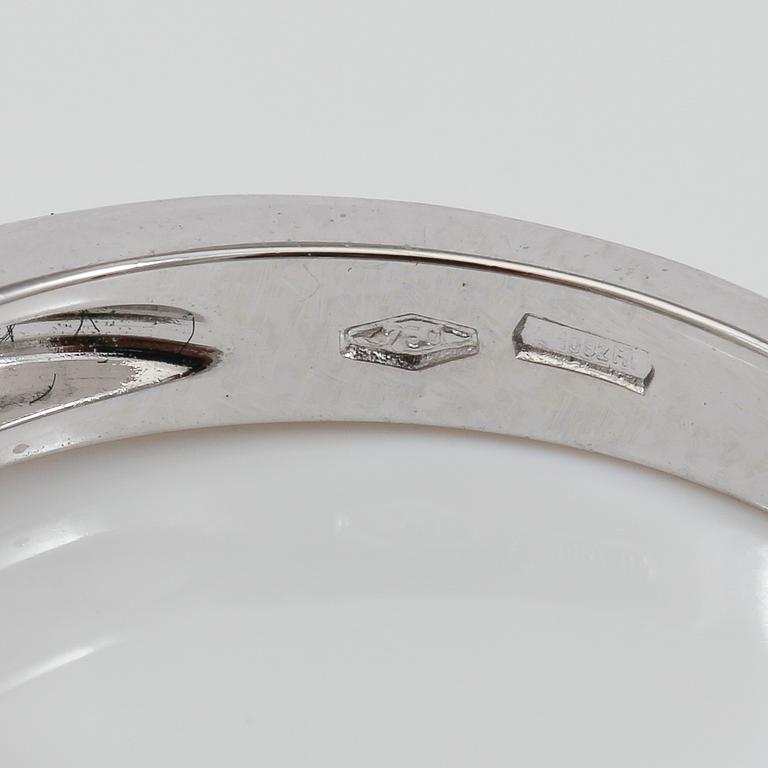 RING, briljantslipade diamanter totalt ca 1,02 ct.
