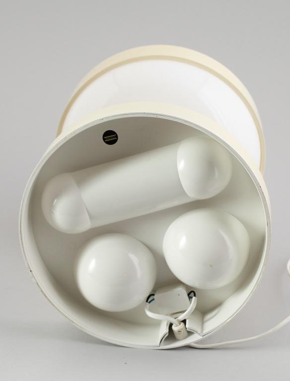 BORDSLAMPA, plast, Joe Colombo, Husqvarna, 1960-tal.