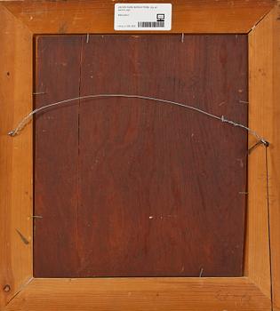 KARL NORDSTRÖM, olja på pannå, sign.