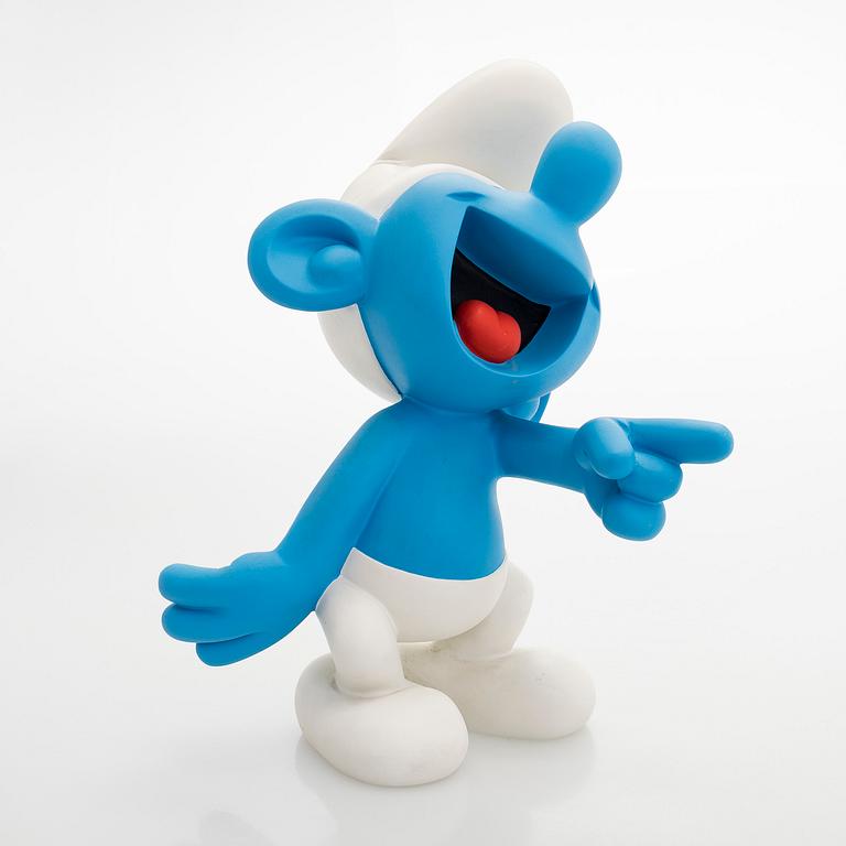 Leblon-Delienne, sculpture, “Smurf”, France, 1997.