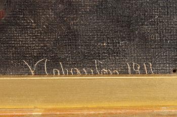 Viggo Johansen, Flower still life.