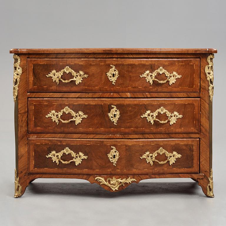 A Swedish Rococo commode.